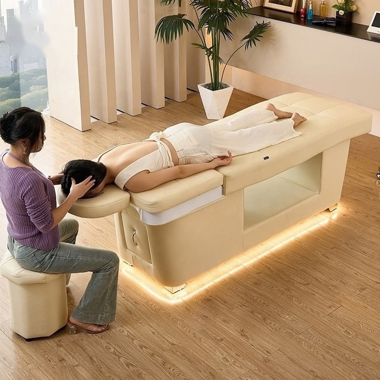 Cama Head Spa curva en uso — foto 2